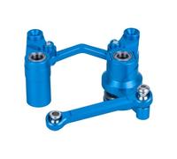 Pour Traxxas BL-2S Pour Slash 4x4 4 Roues Motrices CNC De Précision Usiné Direction Levier Renvoi Frein À Biellette Ensemble Protection Pièces Mise Niveau PièCes Rc(Blue)