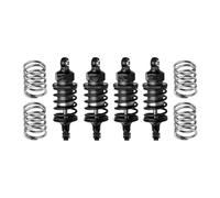 Pour Traxxas GT 4-Tec Drift Pour Mustang Alliage Avant Arrière Rempli D'huile Pour Super Amortisseurs Pièces Mise Niveau Amortisseurs Modèles(Gray)