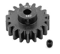 Pour Traxxas Pour Arrma Pour Losi 1/8 1/10 Pignon Moteur Acier 5 Mm M1.5 Engrenage 12T 18T Accessoires Pour Voitures RC RC Crawlers Pièces(18T)