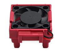 Pour Traxxas Pour Bandit Pour Rustler Pour Stampede Pour Slash 2Wd 4X4 Pour VXL-3S Velineon ESC Dissipateur Thermique Ventilateur Refroidissement RC Modifiées PièCe Accessoire Rc(Red)