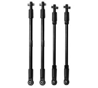 Pour Traxxas Pour E-Maxx Et T-Maxx Kit De Mise À Niveau Des Biellettes Traction Avant Arrière Pour Voitures RC Hautes Performances Accessoires Remplacement RC Crawlers Pièces(Black)