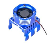pour Traxxas pour E-Maxx pour E-Revo pour Summit pour Arrma 1/10 pour Kraton pour Talion pour Typhon 1/8 Moteur 42mm Dissipateur Thermique avec Ventilateur Éclairage RC Améliorations Modèles