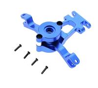 Pour Traxxas Pour E-Revo 2.0 Pour Slayer Pro Pour Summit 1/10 Alliage D'aluminium Bras Direction Assemblage Kit Renvoi D'angle Voiture RC Pièces Détachées Accessoires Jouets RC(Blue 1)