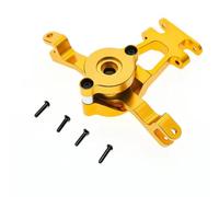 Pour Traxxas Pour E-Revo 2.0 Pour Slayer Pro Pour Summit 1/10 Alliage D'aluminium Bras Direction Assemblage Kit Renvoi D'angle Voiture RC Pièces Détachées Accessoires Jouets RC(Yellow)