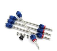 pour Traxxas pour E-revo pour E-maxx T-maxx pour Revo 1/10 4 Pièces 5451R Arbre De Transmission Avant Et Arrière en Acier Métallique Essieu Cvd Accessoire Voiture RC