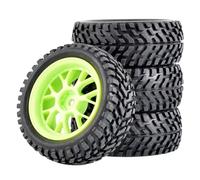 pour Traxxas pour HSP pour Tamiya pour HPI pour Kyosho pour RedCat pour Sakura 1/10 sur Roues De Route Jantes À Dérive 75 Mm Pneus RC Voiture Drift pour Rock Pneu Caoutchouc RC