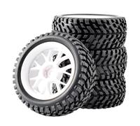 pour Traxxas pour HSP pour Tamiya pour HPI pour Kyosho pour RedCat pour Sakura 1/10 sur Roues De Route Jantes À Dérive 75 Mm Pneus RC Voiture sur Route Drift pour Rock Roues