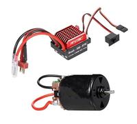 Pour Traxxas Pour HSP Pour TRX4 Pour TRX6 D90 Pour Redcat 1/10 Variateur Vitesse Électronique ESC Moteur Balais Pièces Détachées Modèles Réduits Radiocommandés RC Voitures Modèles(45T)