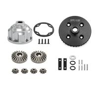 Pour Traxxas Pour Maxx Pour Slash 1/8 Pour Maxx 1/10 Kit De Différentiel Arrière Complet En Métal 37T 13T Pièces Et Accessoires D'amélioration Voitures RC Accessoires Voiture Rc(Silver)