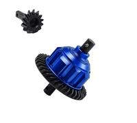 Pour Traxxas Pour Maxx Pour Slash Pour UDR Pour WideMaxx 1/10 1/8 Kit Complet Différentiel Avant/arrière/central Métal 37T 13T) Avec Engrenages Acier Accessoires Modèles RC(Front blue)