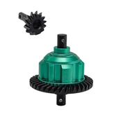Pour Traxxas Pour Maxx Pour Slash Pour UDR Pour WideMaxx 1/10 1/8 Kit Complet Différentiel Avant/arrière/central Métal 37T 13T) Avec Engrenages Acier RC Mise Niveau Modèles(Front green)
