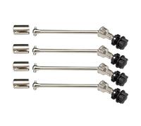 Pour Traxxas Pour Maxx Pour WideMaxx 1/10 Arbre Transmission CVD Allongé En Acier Avec Hexagone Roue Cannelé 8996X Pièces Mise À Niveau Voitures RC RC Crawlers Pièces(Silver,C)