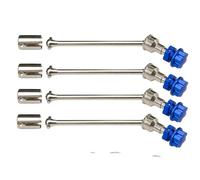 Pour Traxxas Pour Maxx Pour WideMaxx 1/10 Arbre Transmission CVD Allongé En Acier Avec Hexagone Roue Cannelé 8996X Pièces Mise À Niveau Voitures RC RC Modèles Pièces(Silver,B)