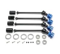 Pour Traxxas Pour MAXX Pour Widemaxx 1:10 Pièces Mise À Niveau Métal 8996X Kit CVD D'arbre Allongé Acier Modèles Voitures Sur Chenilles RC 89086-4 RC Composants(Black blue)