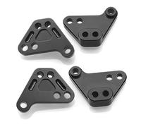 Pour Traxxas Pour Maxx Pour WideMaxx Pour Small X 1/10 RC Crawler Car Upgrade Parts 4Pcs Avant Arrière Rehausser Support Amortisseur Modèle ModèLes Mise Niveau Rc