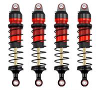 Pour Traxxas Pour Mini Pour Maxx 2S Échelle 1/16 Yeahrun Propose Un Ensemble D'amortisseurs Aluminium Voitures Télécommandées. Modèles Amortisseurs RC(Red)