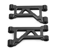 Pour Traxxas Pour Mini Pour Maxx Kit Bras Oscillant Avant Supérieur Métal Voiture Télécommandée W235 Pièces Accessoires Mises Niveau Remplacement RC Pièces De Voiture(Black)