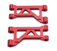 Pour Traxxas Pour Mini Pour Maxx Kit Bras Oscillant Avant Supérieur Métal Voiture Télécommandée W235 Pièces Accessoires Mises Niveau Remplacement Accessoires voitures RC(Red)