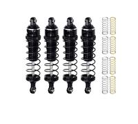 Pour Traxxas Pour Mini Pour Maxx Pour Xrt-108076-1 6061 87 Mm Alliage Avant Et Arrière Réglables Amortisseurs À Ressort Pièces Amortisseurs RC(Black)