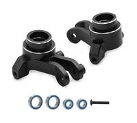 Pour Traxxas Pour Mini Pour Maxx Pour Xrt Blocs Direction Métal Supports D'essieu 10734 10751 Voiture RC Monster Truck Pièces Rechange Pièces FuséE D'Essieu Rc(Black,Steering Block)