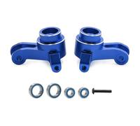 Pour Traxxas Pour Mini Pour Maxx Tra10736 Pour MINI Pour XRT Couple De Direction Avant En Métal Pour Véhicules À Chenilles RC Pièces Et Accessoires De Rechange RC Coupelle Direction(Blue)