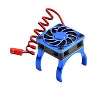 Pour TRAXXAS Pour Mini Pour XRT Pour Maxx Ventilateur Refroidissement Haute Vitesse Voiture RC 18000 Tr/min Moteur 36 Mm Accessoires Mise À Niveau RC Crawlers Modèles(Blue)
