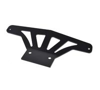 Pour Traxxas Pour Rustler Pour Bandit Pour VXL Pour Stampede 1/10 Pare Chocs Avant Aluminium 2wd Mises Niveau Remplacement Modifié Remplacer PièCe Accessoire Rc(Black)