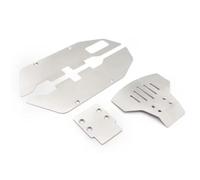 Pour Traxxas Pour Slash 2 Roues Motrices 1/10 Protection Châssis Avant Arrière Acier Inoxydable Voiture Télécommandée Mises À Niveau Remplacement Réparation Rc Voiture ChâSsis