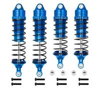 Pour Traxxas Pour Slash 2wd 4x4 Pour Hoss Pour Rustler Pour Vxl Pour Bandit Pour Nitro Pour Stampede 1/10 Huile Kit Amortisseur Choc Modèles Amortisseurs RC(Blue)