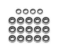 Pour Traxxas Pour Slash 2WD Pour Bandit Pour Stampede Pour Rustler 1/10 19 Pièces Kit De Roulements Scellés Pièces Et Accessoires Pour Voitures Radiocommandées Composants