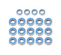 Pour Traxxas Pour Slash 2WD Pour Bandit Pour Stampede Pour Rustler 2WD 1/10 Kit De Roulements Scellés 19 Pièces Accessoires De Pièces De Mise À Niveau De Voiture RC RC Roulement Billes