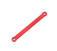 Pour Traxxas Pour Slash 2WD Pour VXL Pour Nitro 1/10 Kit De Bras De Suspension Avant Et Arrière En Métal Pièces De Mise À Niveau Pour Voiture RC RC Pièces Rechange(Red,Reinforcement)