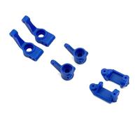 Pour Traxxas Pour Slash 2WD Pour Vxl Pour Rustler Pour Stampede Pour Bandit 1/10 Blocs Chasse Avant En Nylon Supports D'essieu Arrière Voiture RC Jouets Crawlers Rc(Blue)