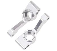 Pour Traxxas Pour Slash 4WD 1/10 Pièces De Mise À Niveau Essieu Arrière Bleu Pour Bras Siège Accessoires Voiture Modèle RC Remplacement Réparation Pièces Améliorations RC(Silver)