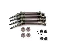 pour Traxxas pour Slash 4X4 1/10 4 Pièces Avant Arrière Alliage Arbre CVD Kit D'essieu Pièces Réparation Voiture 4x4 RC D'entraînement Arbre