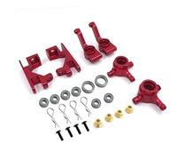 pour Traxxas pour Slash 4x4 1/10 Alliage D'aluminium pour Porte-fusée Direction avec Roulement À Billes Pièces Détachées Voitures RC Coupelle Direction RC