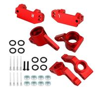 pour Traxxas pour Slash 4X4 2WD 1/10 Bloc Roulette Direction Alliage Métallique Support D'essieu Moyeu C avec Kit Roulement À Billes Pièce Voiture RC Direction