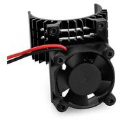 Pour Traxxas Pour Slash 4x4 2WD Pour Rustler Pour VXL-3S Kit Ventilateurs Refroidissement Variateur Moteur Pièces Rechange Et D'amélioration Modèles RC RC Mise Niveau Modèles(Black)