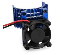 Pour Traxxas Pour Slash 4x4 2WD Pour Rustler Pour VXL-3S Kit Ventilateurs Refroidissement Variateur Moteur Pièces Rechange Et D'amélioration Modèles RC RC Mise Niveau Modèles(Blue)