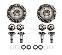 Pour Traxxas Pour Slash 4x4 Pour Stampede Pour Rustler HQ727 1/10 RC Car Upgrade Parts Metal Differential Gear Output Gears Set 6882 5379 PièCes DéTachéEs Rc(2set)