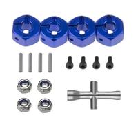 Pour Traxxas Pour Slash 4X4 Pour VXL 2WD Pour Rustler 1/10 Adaptateur Moyeu Roue Hexagonal 12Mm Clé Cruciforme Pour Contre Écrou Embase M4 Voiture Télécommandée Pièces Rechange