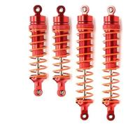 Pour Traxxas Pour Slash 4x4 Pour VXL 2WD Pour Rustler Pour Stampede Pour Hoss 1/10 Amortisseurs Avant Arrière Pièces Mise À Niveau RC Pièces Améliorations RC(Red)
