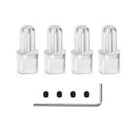 Pour Traxxas Pour Slash 4X4 Pour VXL Pour Rustler 9EMO HQ727 1/10 4 Pièces Centre Métallique Moyeu D'entraînement 6888 Voiture Télécommandée Mise À Niveau RC Composants