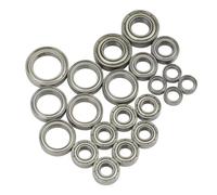 pour Traxxas pour Slash 4X4 pour VXL pour Rustler pour Stampede HQ727 pour Remo 1/10 21 Pièces Roulements Billes Voiture Télécommandée Accessoires Mise Niveau Roulements RC