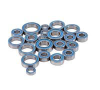 Pour Traxxas Pour Slash 4x4 VXL Pour Rustler Pour Stampede HQ727 Pour Remo 1/10 Kit Roulements Billes Scellés En Acier 21 Pièces Pièces Mise Niveau Voiture RC Accessoires RC Roulement Billes