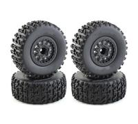 Pour Traxxas Pour Slash Pour Arrma Pour Senton Pour HuanQi 727 Pour Vkar 10sc Pour HPI 1/10 4 Pneus Camion Short Course 112 Mm Jantes Hexagonales 12 Mm Voiture Télécommandée RC Voiture Roues(B)
