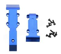 pour Traxxas pour Slash pour E-revo pour Summit 7037 1/16 Plaque De Protection Avant Et Arrière en Métal Accessoires Mise À Niveau Voiture RC Pièces RC
