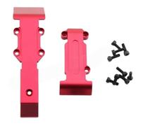 pour Traxxas pour Slash pour E-revo pour Summit 7037 1/16 Plaque De Protection Avant Et Arrière en Métal Accessoires Mise À Niveau Voiture RC Accessoire