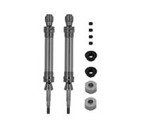 pour Traxxas pour Slash pour Hoss pour Stampede pour VXL 4X4 1/10 2 Arbres Transmission Arrière CVD Acier Pièces Voiture Télécommandée 2 Roues Motrices 6852R D'entraînement Arbre