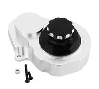 Pour Traxxas Pour Slash Pour Rustler Ou Pour Stampede Pour Bandit 2 Roues 1/10 Motrices Cache-engrenage Transmission Alliage D'aluminium Coque Pièces Mise Niveau Voitures RC Boîte Transmission(Black)